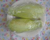 とろとろ茄子・しめじ・大葉の酢の物♪作り方1写真