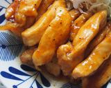節約！胸肉の甘辛黒こしょうタレ揚げからめ作り方6写真