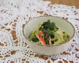 やみつき♡胡瓜・カニカマ・大葉の酢の物♪作り方4写真