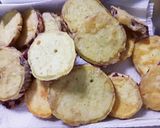 1cm厚が美味しいお芋の天ぷら〜紅はるか作り方5写真