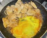 豚肩ロースとすき焼きのタレで甘煮　子ども作り方6写真
