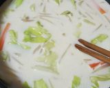 豆乳スープ❀タンメン風？作り方3写真
