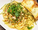 和風明太子クリームパスタ作り方6写真