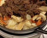 松茸肉ご飯作り方3写真