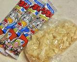 うまい棒とポテトチップでお好み焼き作り方2写真