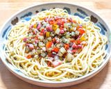 ベーコンとポテトのジェノベーゼ風パスタ作り方6写真