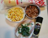 ✨焼鳥缶で✨お豆腐&米粉ピザ発酵無し作り方1写真