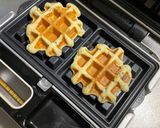 HMでお芋と黒ごまのワッフル作り方5写真