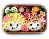 キャラ弁＊金髪の女の子作り方20写真