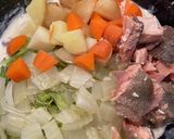 鮭と白菜のクリームグラタン作り方11写真