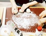 皮から作る！野菜&ニンニクたっぷり餃子作り方5写真