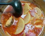 大根とさば缶の韓国風煮込み作り方3写真