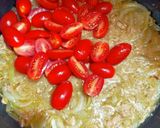 ツナ缶、玉ねぎ、ミニトマトのパスタ作り方5写真