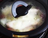 フライパンで簡単！鮭と野菜の重ね蒸し焼き作り方3写真