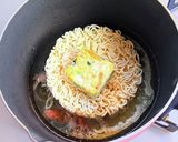 サッポロ一番塩ラーメンで濃厚カルボナーラ作り方6写真