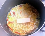 サッポロ一番塩ラーメンで濃厚カルボナーラ作り方8写真