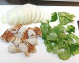 超簡単！鶏もも肉とピーマンのカレー炒め！作り方2写真