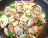 超簡単！鶏もも肉とピーマンのカレー炒め！作り方6写真