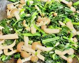簡単つけあわせ♪ほうれん草しめじのソテー作り方6写真