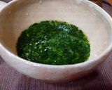 モロヘイヤの冷たい和風スープ作り方15写真