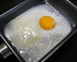 簡単!月見たまご焼き作り方1写真