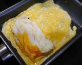 簡単!月見たまご焼き作り方3写真