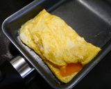 簡単!月見たまご焼き作り方4写真
