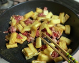 牛肉と薄揚げとキャベツの甘辛炒め作り方2写真