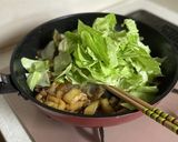 牛肉と薄揚げとキャベツの甘辛炒め作り方4写真