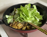牛肉と薄揚げとキャベツの甘辛炒め作り方4写真