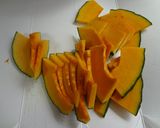 かぼちゃのレーズンバターソテー作り方1写真
