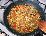 餡かけソースの包み焼き作り方4写真