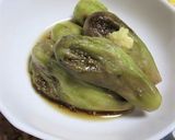 茄子の大量消費、うどんスープで簡単簡単作り方5写真