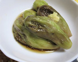 茄子の大量消費、うどんスープで簡単簡単作り方5写真