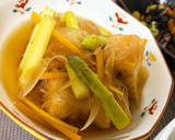 焼きアスパラと厚揚げの南蛮漬け作り方5写真