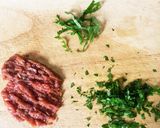 牛角風！梅しそ冷麺作り方1写真