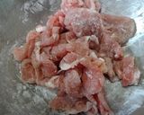 漢方医お勧め薬膳！れんこんと豚肉の煮もの作り方1写真