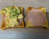 ポテサラのトーストサンド作り方1写真
