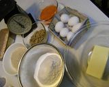 ニンジンとクルミのケーキ作り方1写真