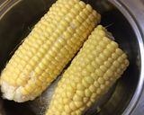 少量の水でコツなし☆茹でとうきび作り方3写真
