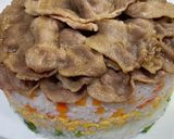 肉ケーキ！誕生日やパーティーに！作り方9写真