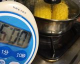 少量の水でコツなし☆茹でとうきび作り方6写真