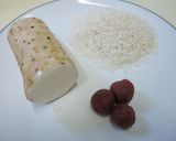 漢方医お勧め薬膳！山いもがゆ作り方1写真