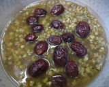 漢方医お勧め薬膳！緑豆となつめのぜんざい作り方2写真