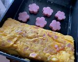韓国のお花卵焼き「コッケランマリ」弁当作り方7写真