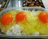 キャンプ飯キノコ天津飯作り方3写真