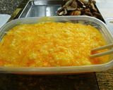 キャンプ飯キノコ天津飯作り方4写真