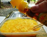 キャンプ飯キノコ天津飯作り方5写真