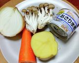 クリームチャウダー(あさり水煮缶を使い)作り方1写真