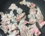 茄子とオクラとエノキと三枚肉のポン酢炒め作り方3写真